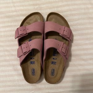 BRAND NEW Birkenstocks, Pastel Purple, Size 38